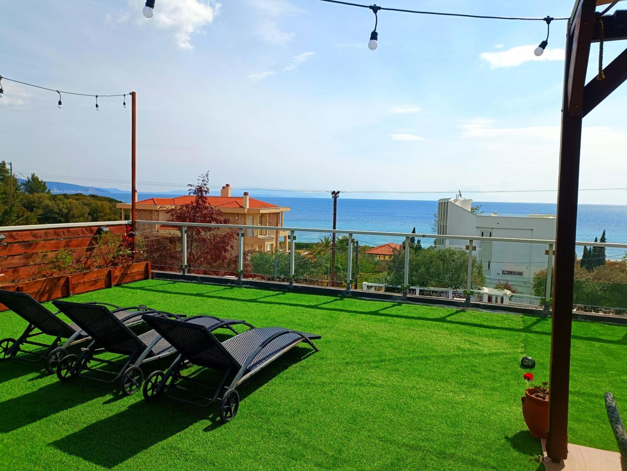 Salonikiou Beach Apartments & Villas Agios Nikolaos  Exterior photo
