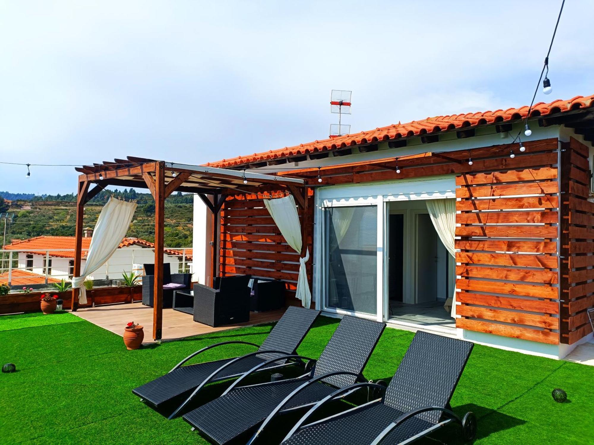 Salonikiou Beach Apartments & Villas Agios Nikolaos  Exterior photo